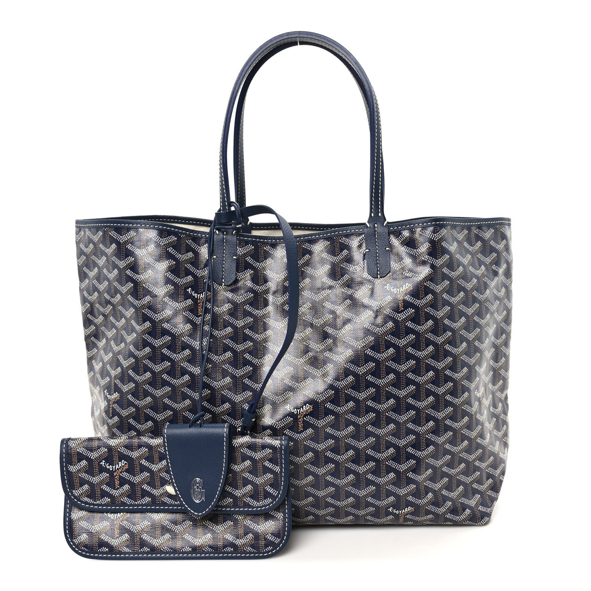 Goyard Goyardine Saint Louis PM Navy 2 of 8