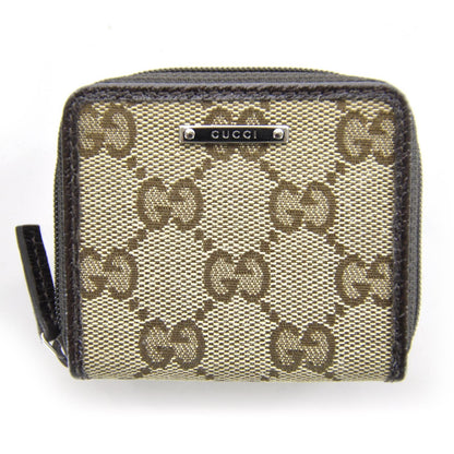 Gucci Monogram Coin Purse Ebony 1 of 7