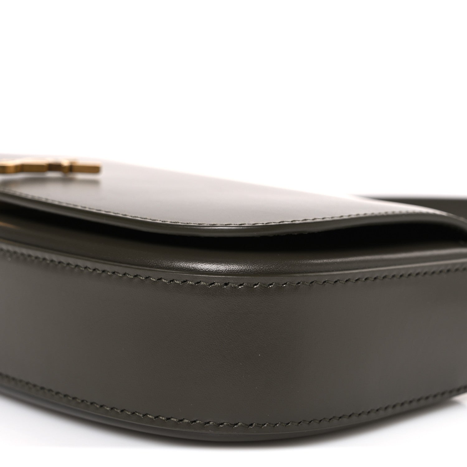 Saint Laurent Box Calfskin Mini Voltaire Shoulder Bag Urban Grey 10 of 10