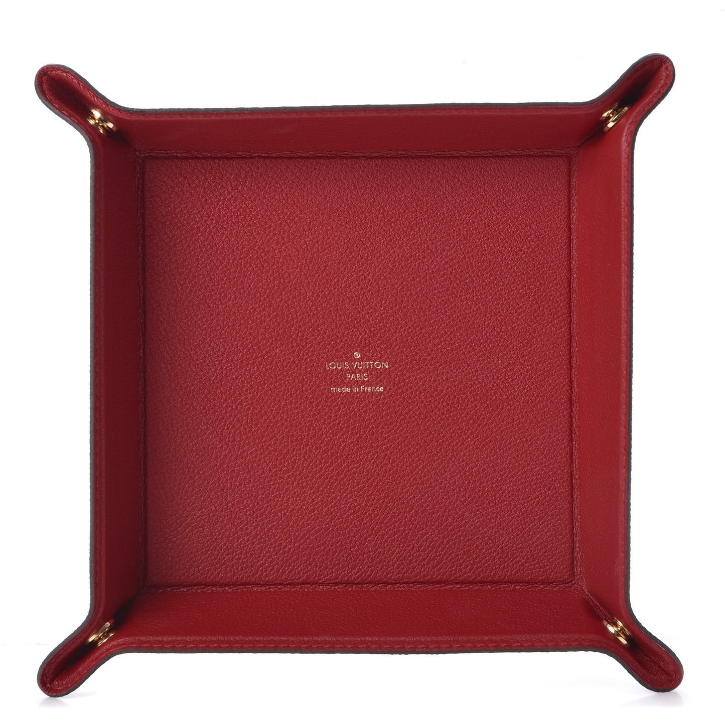 Monogram Change Tray Rouge