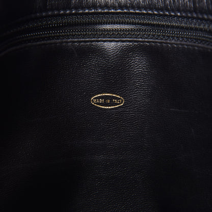 Chanel Lambskin Quilted Shopping Tote Black 7 of 7