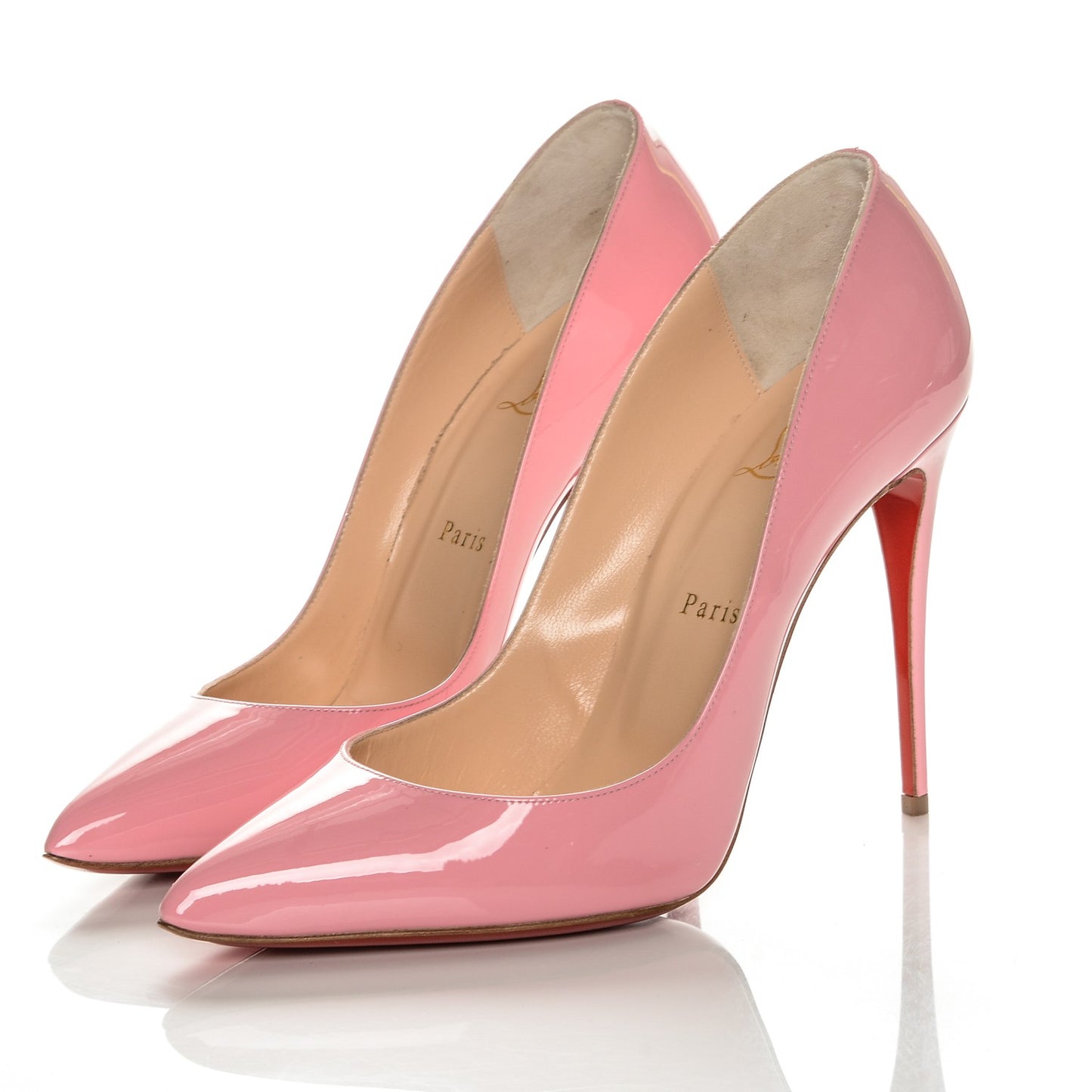 Patent Pigalle Follies 100 Pumps 41 Rose