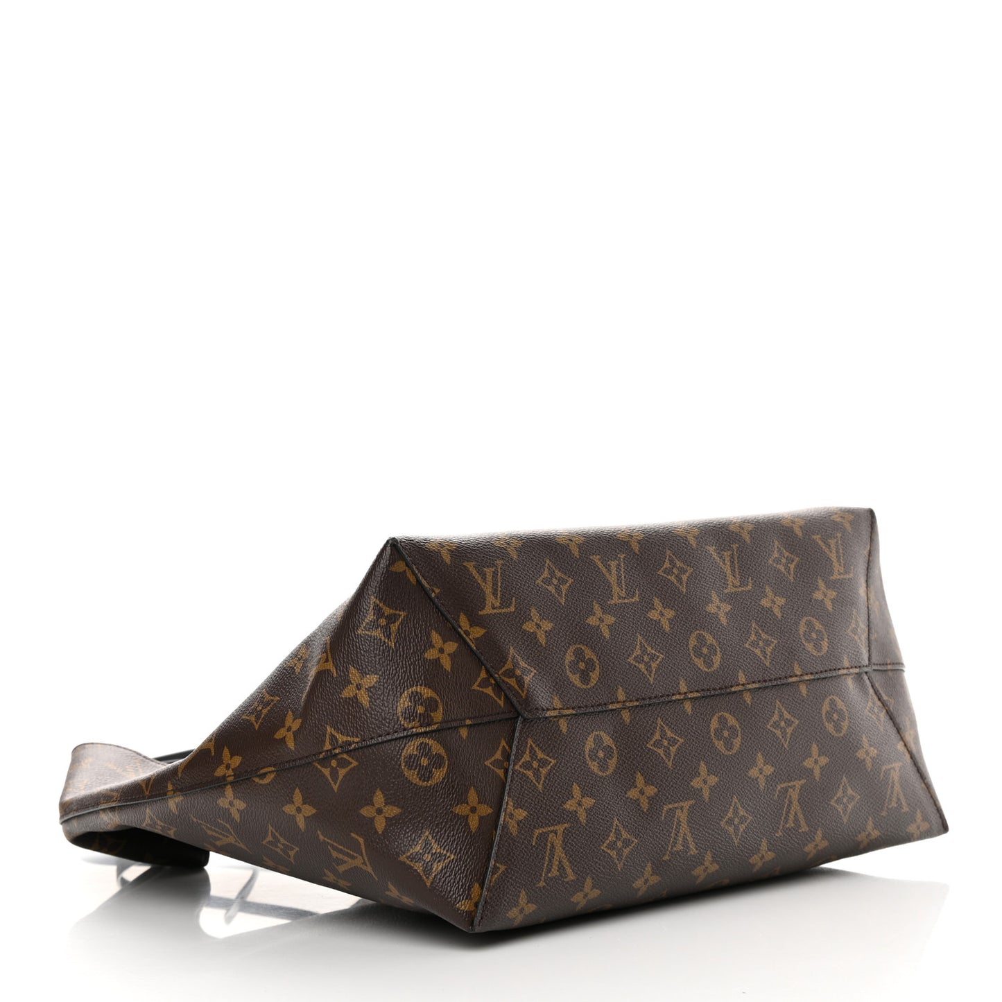 Monogram Flower Hobo Black