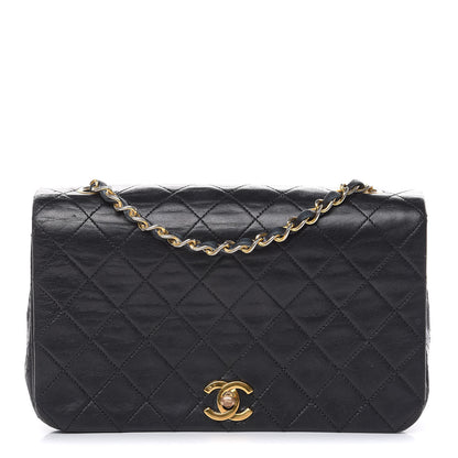 Chanel Lambskin Quilted Small Single Flap Black 1 of 21