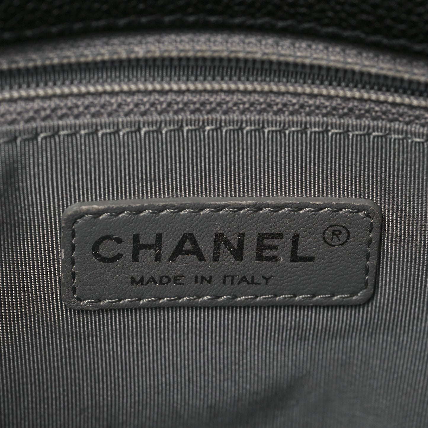 Caviar Quilted Medium French Riviera Flap Black