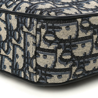 Christian Dior Oblique Messenger Pouch Beige Black 10 of 11