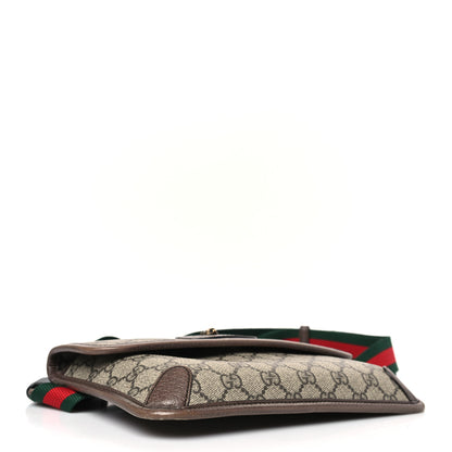 Gucci GG Supreme Monogram Neo Vintage Web Belt Bag Brown 4 of 9