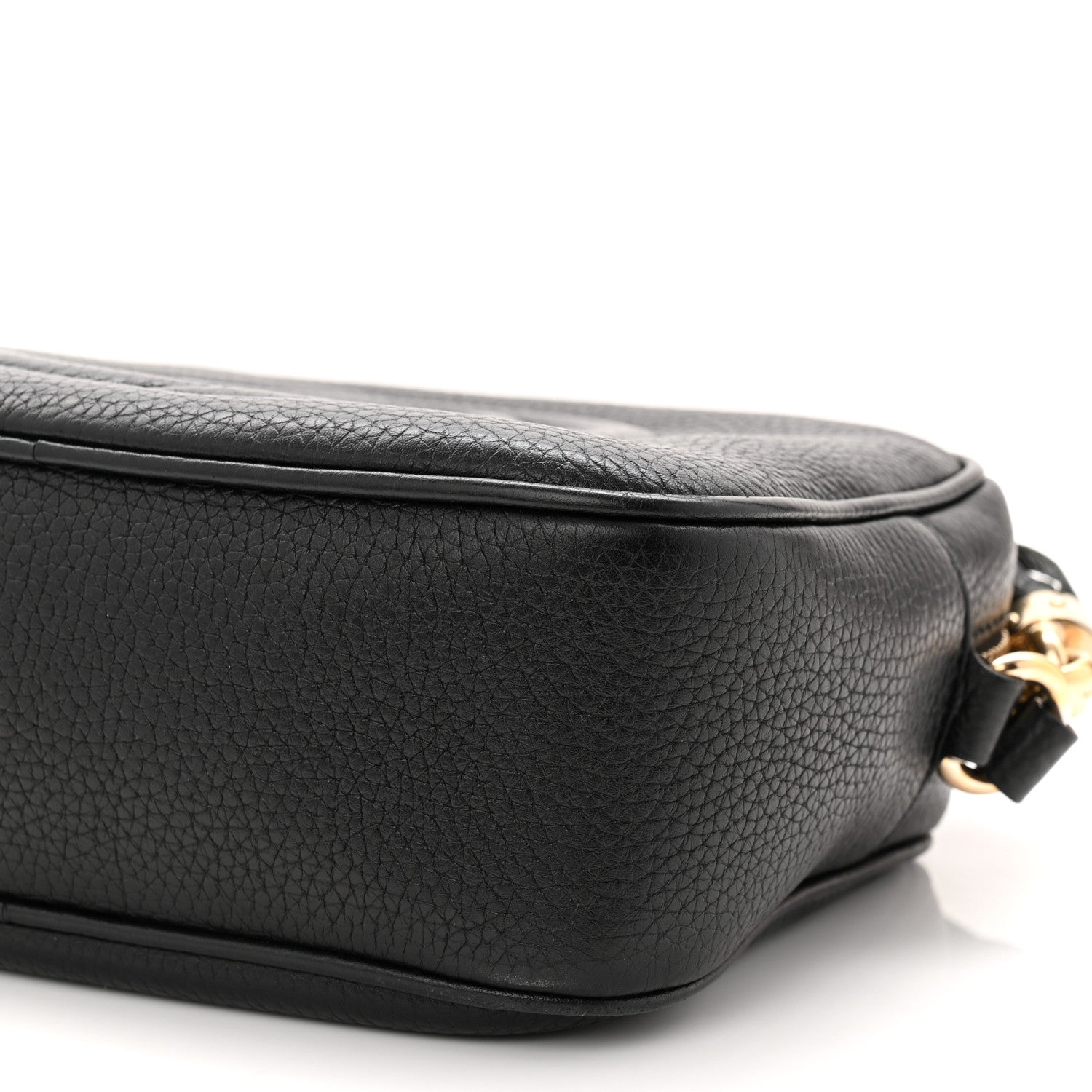 Gucci Pebbled Calfskin Small Soho Disco Bag Black 10 of 11