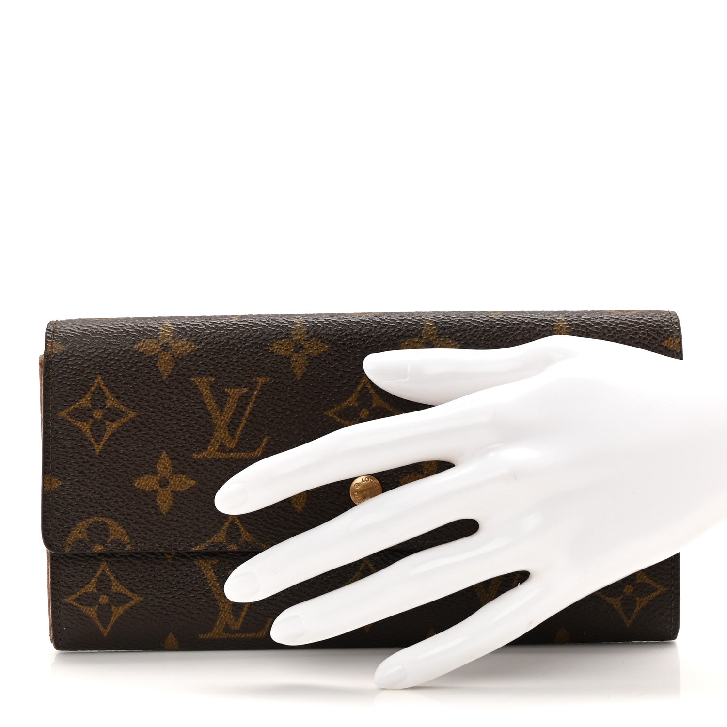 Louis Vuitton Monogram Sarah Wallet 2 of 9