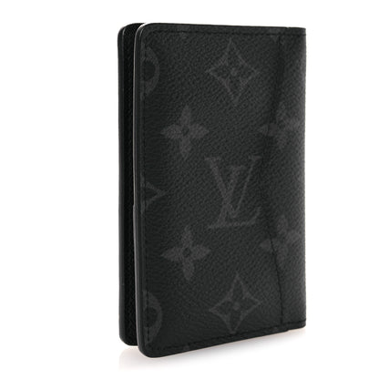 Louis Vuitton Monogram Eclipse Pocket Organizer Card Holder 3 of 7