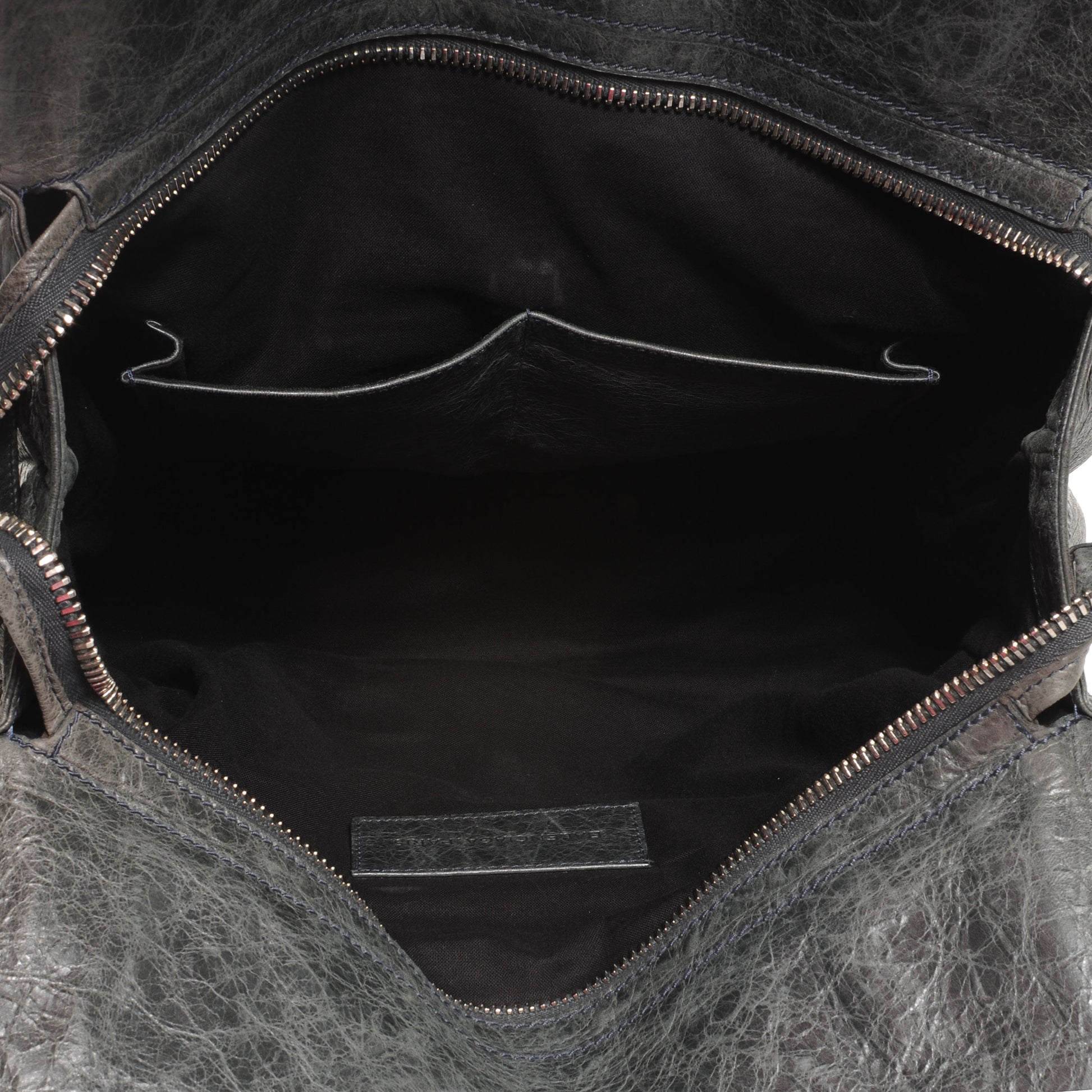 Balenciaga Agneau Giant Brogues Hardware Folder Storm 5 of 8