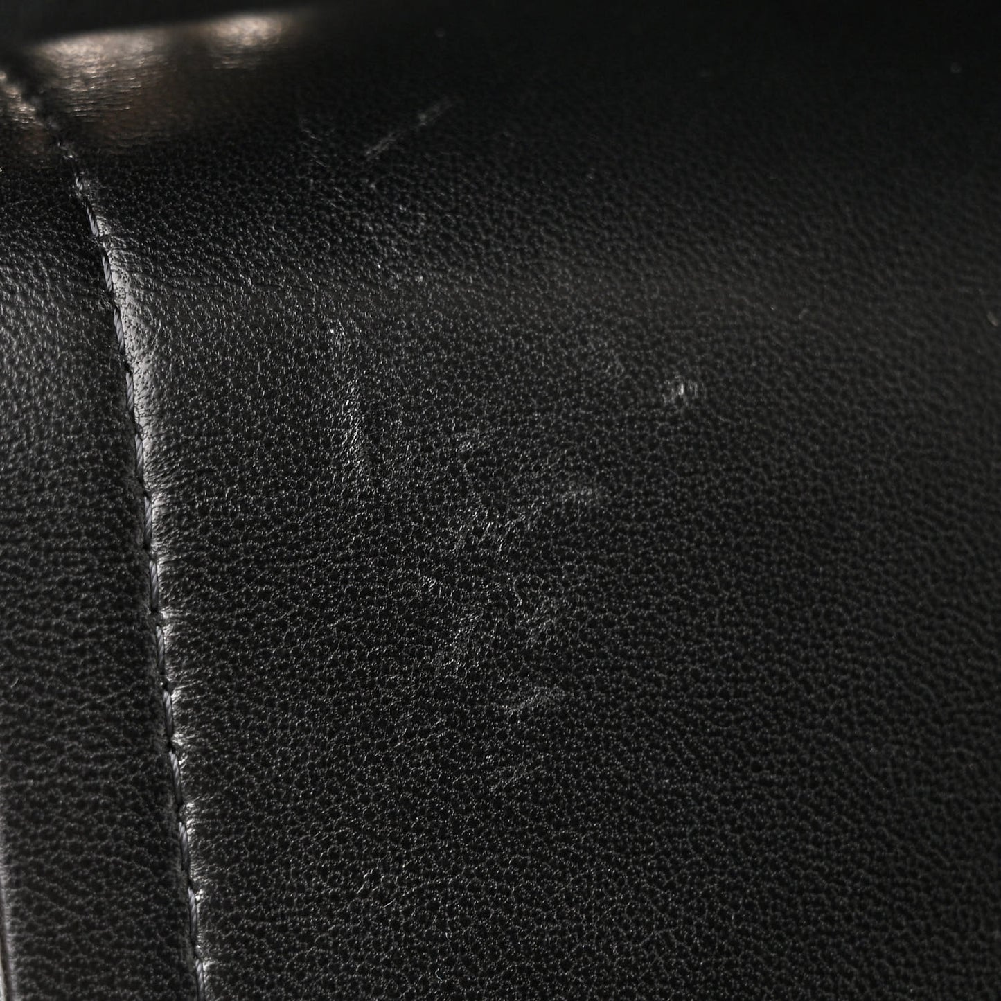 Lambskin Quilted Jumbo Double Flap Black