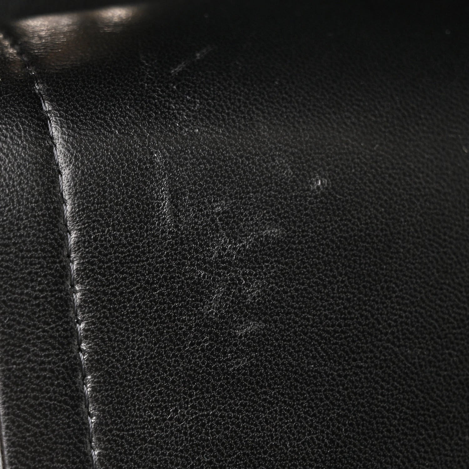 Chanel Lambskin Quilted Jumbo Double Flap Black 11 of 14