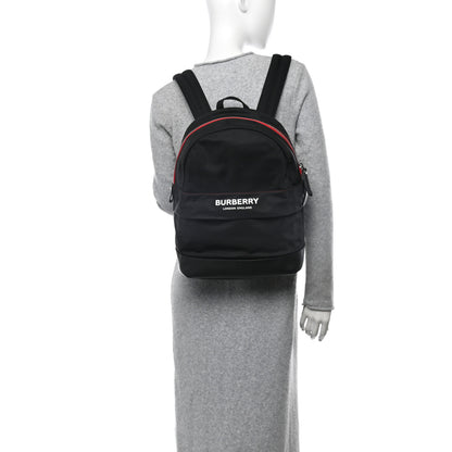 Burberry Nylon Medium Logo Backpack Black 2 of 11