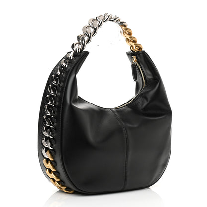 Stella McCartney Eco Alter Nappa Frayme Small Zipit Shoulder Bag Black 3 of 6