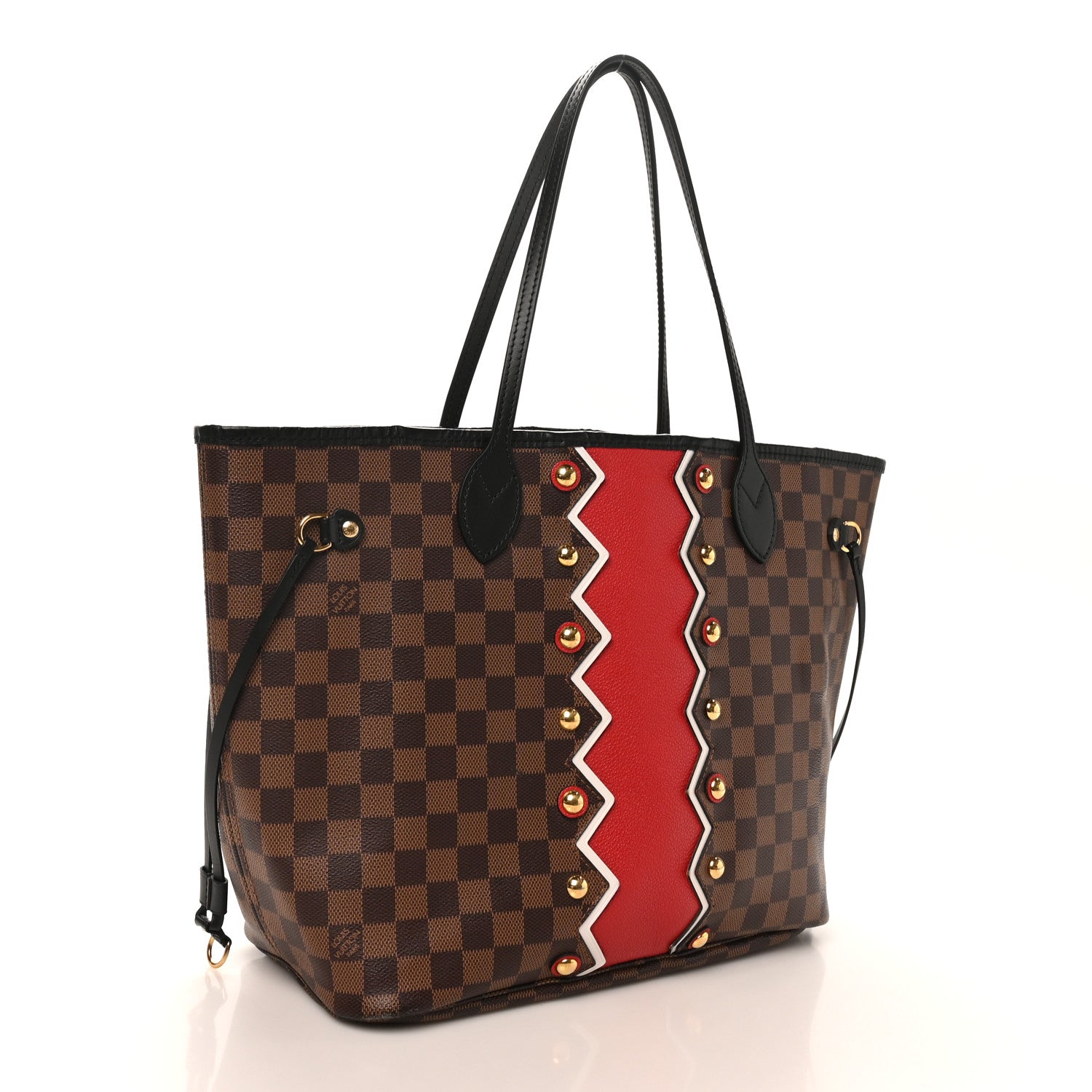 Louis Vuitton Damier Ebene Karakoram Neverfull MM 3 of 9