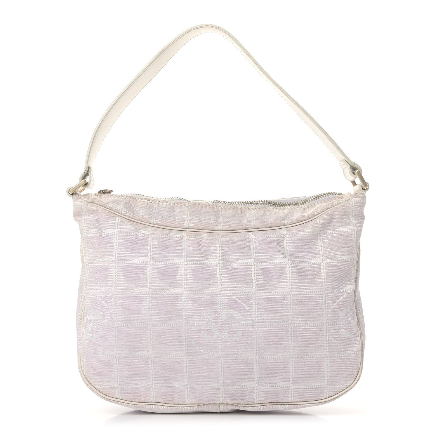 Chanel Nylon Travel Hobo Beige 1 of 7