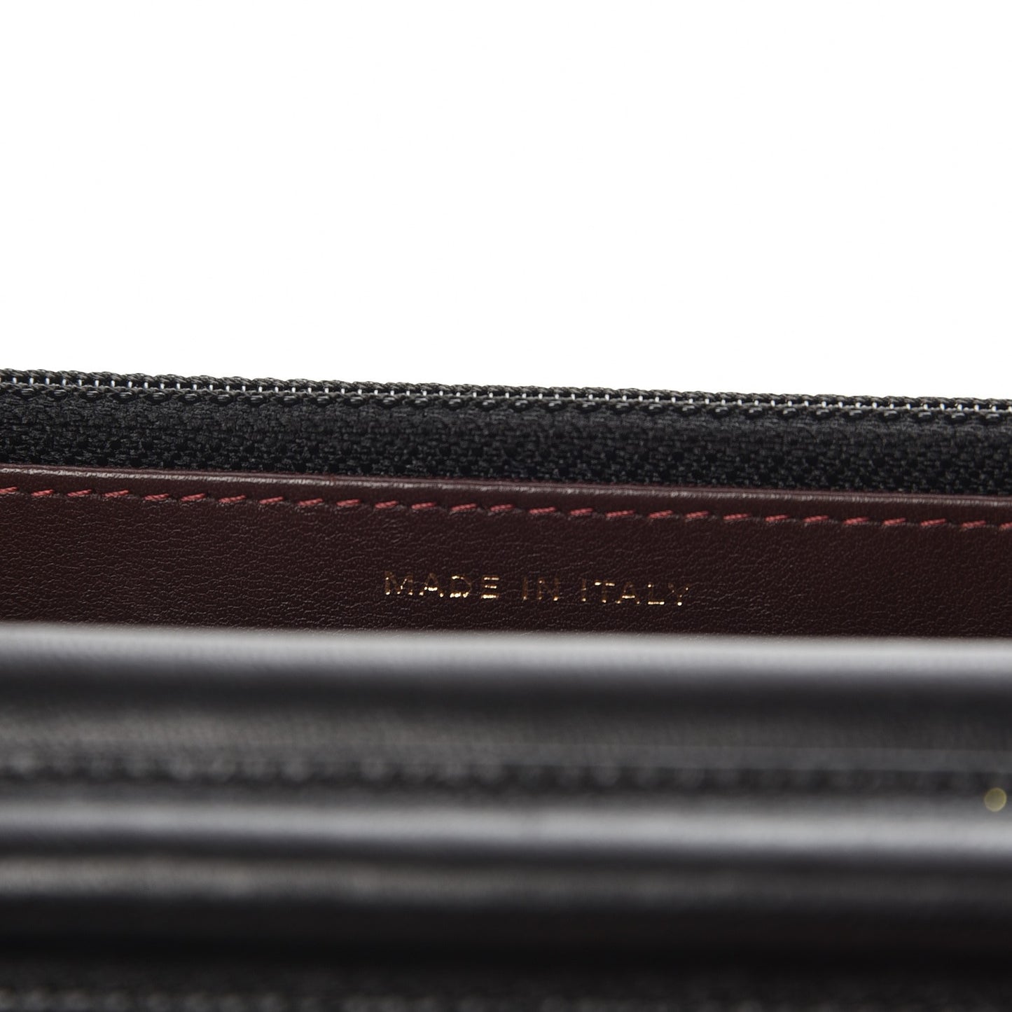 Lambskin Quilted Wallet On Chain WOC Black