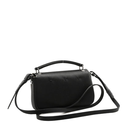 Fendi Silk Satin Phone Baguette Black 3 of 9