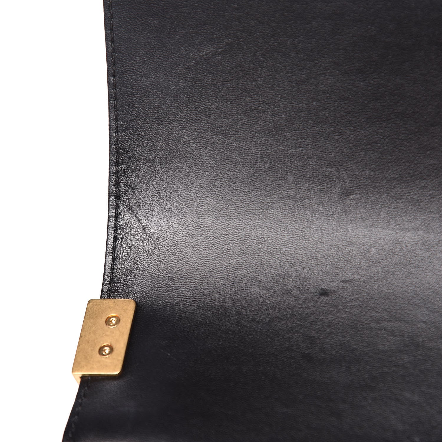 Chanel Lambskin Quilted Medium Boy Flap Black 12 of 14