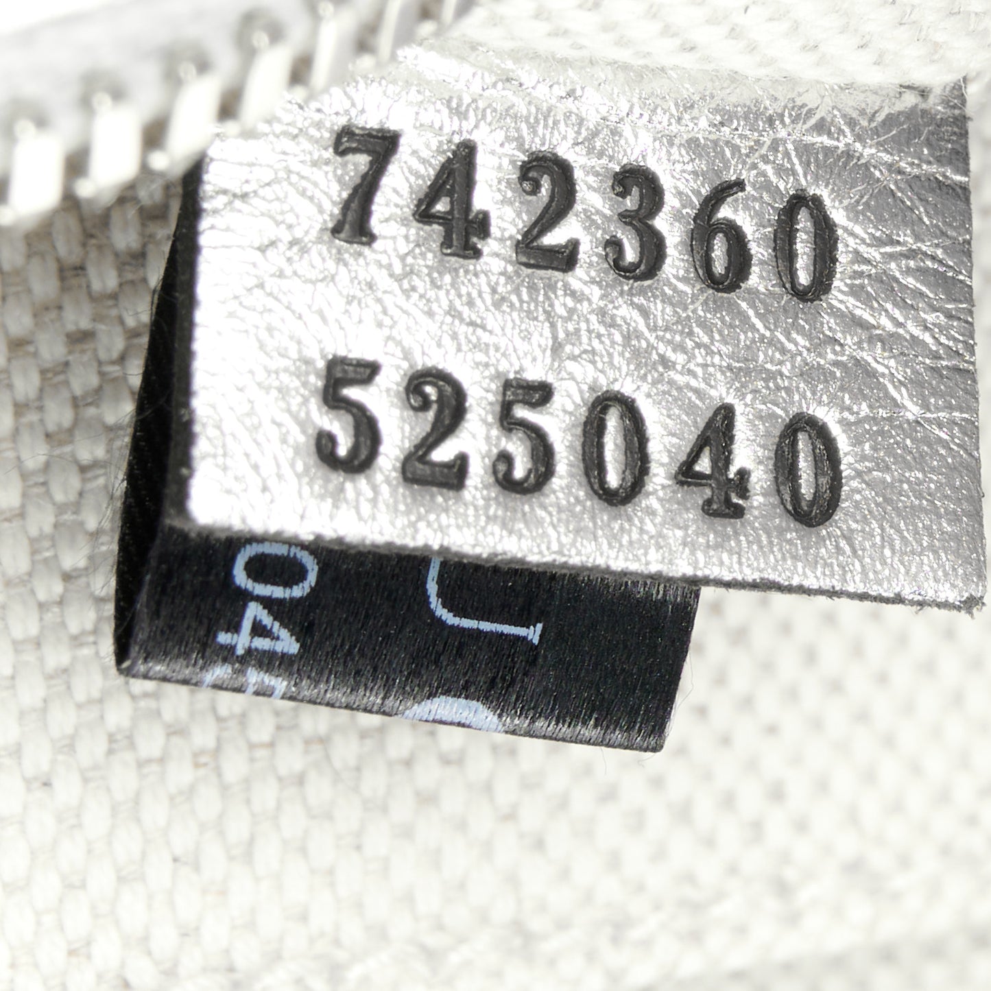 Metallic Sakai Be Green Calfskin Diagonal Stitched Small Blondie Shoulder Bag Silver