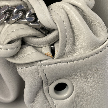 Saint Laurent Lambskin Teddy Drawstring Bag Crema Soft 14 of 15