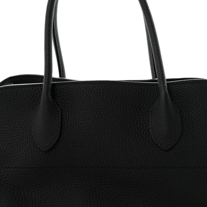 The Row Matte Grained Calfskin Soft Margaux 15 Black 7 of 9