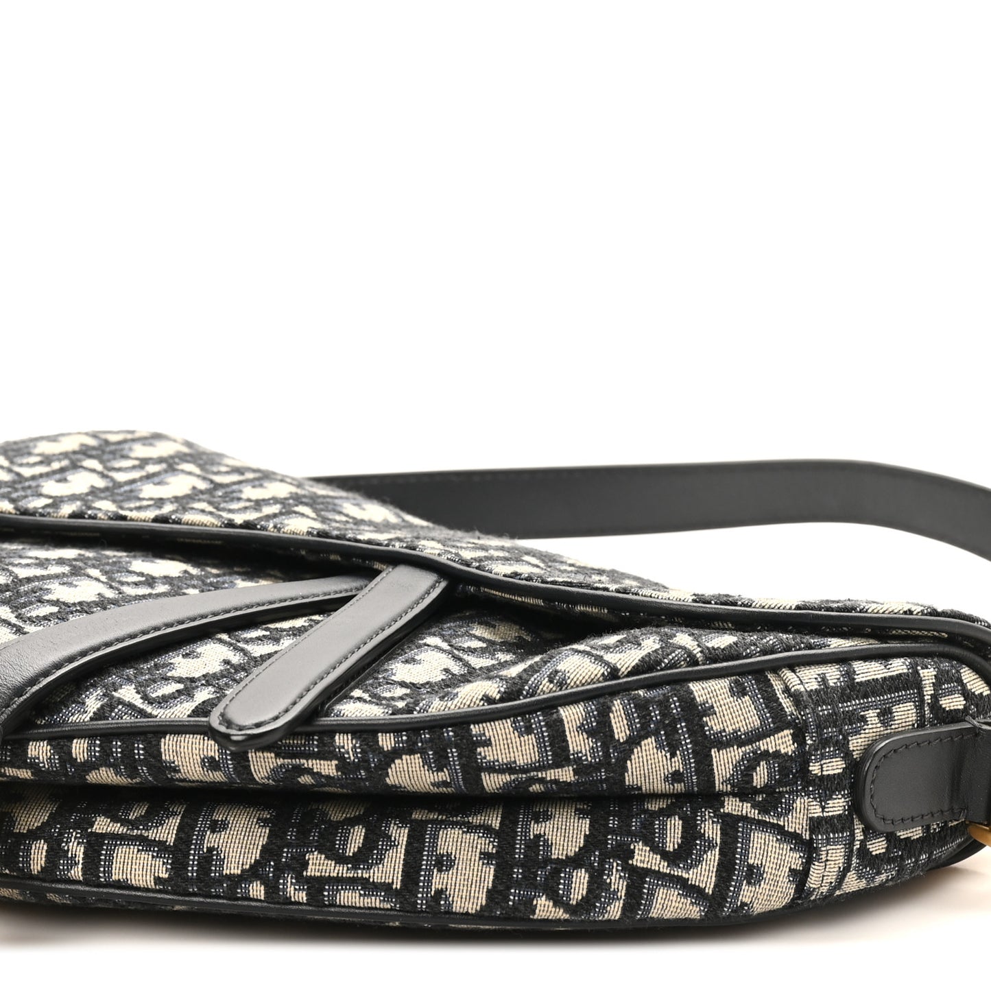 Oblique Saddle Bag Blue
