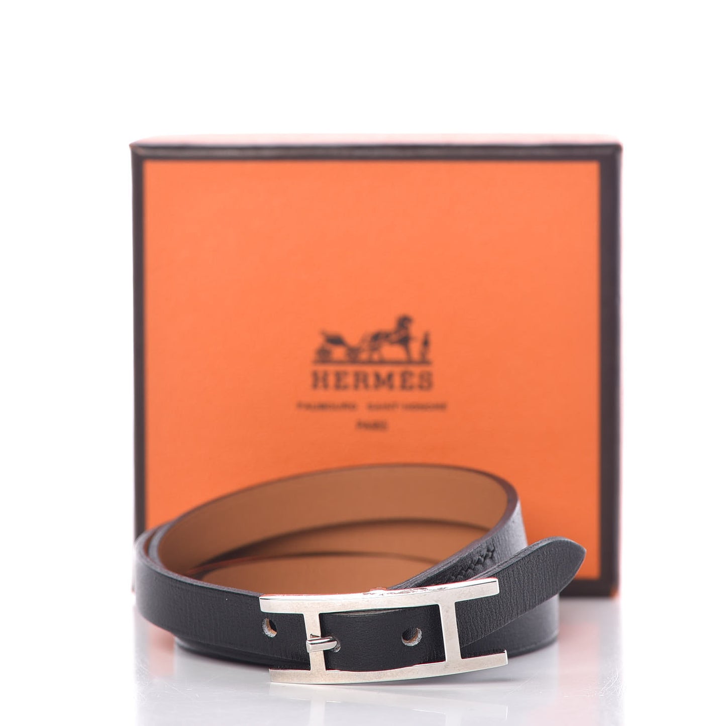 Chamonix Hapi 3MM Triple Tour Bracelet S Black