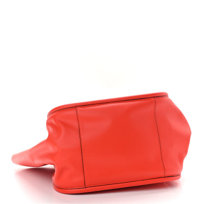 Proenza Schouler Calfskin Large Ruched Tote Red 5 of 11