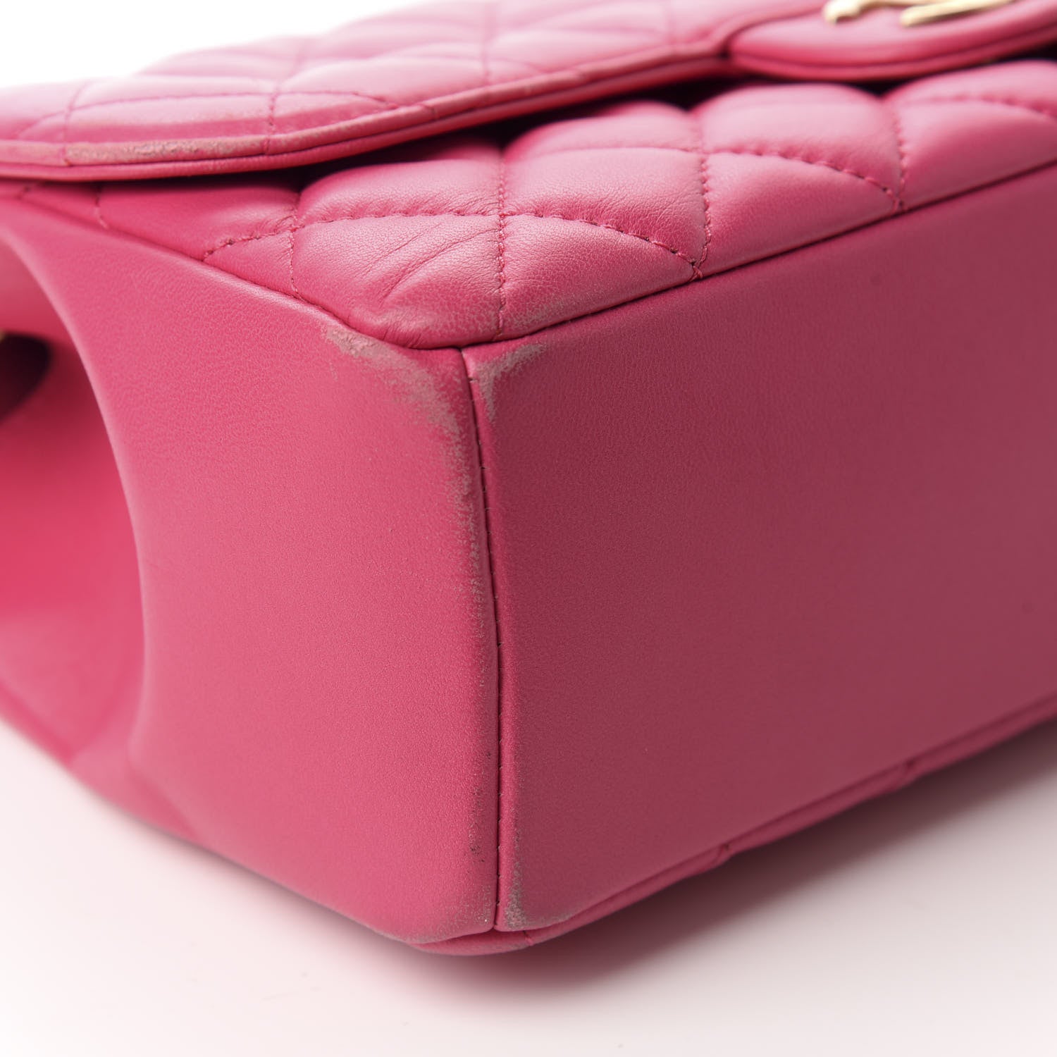 Chanel Lambskin Quilted Medium Mademoiselle Chic Flap Pink 6 of 19