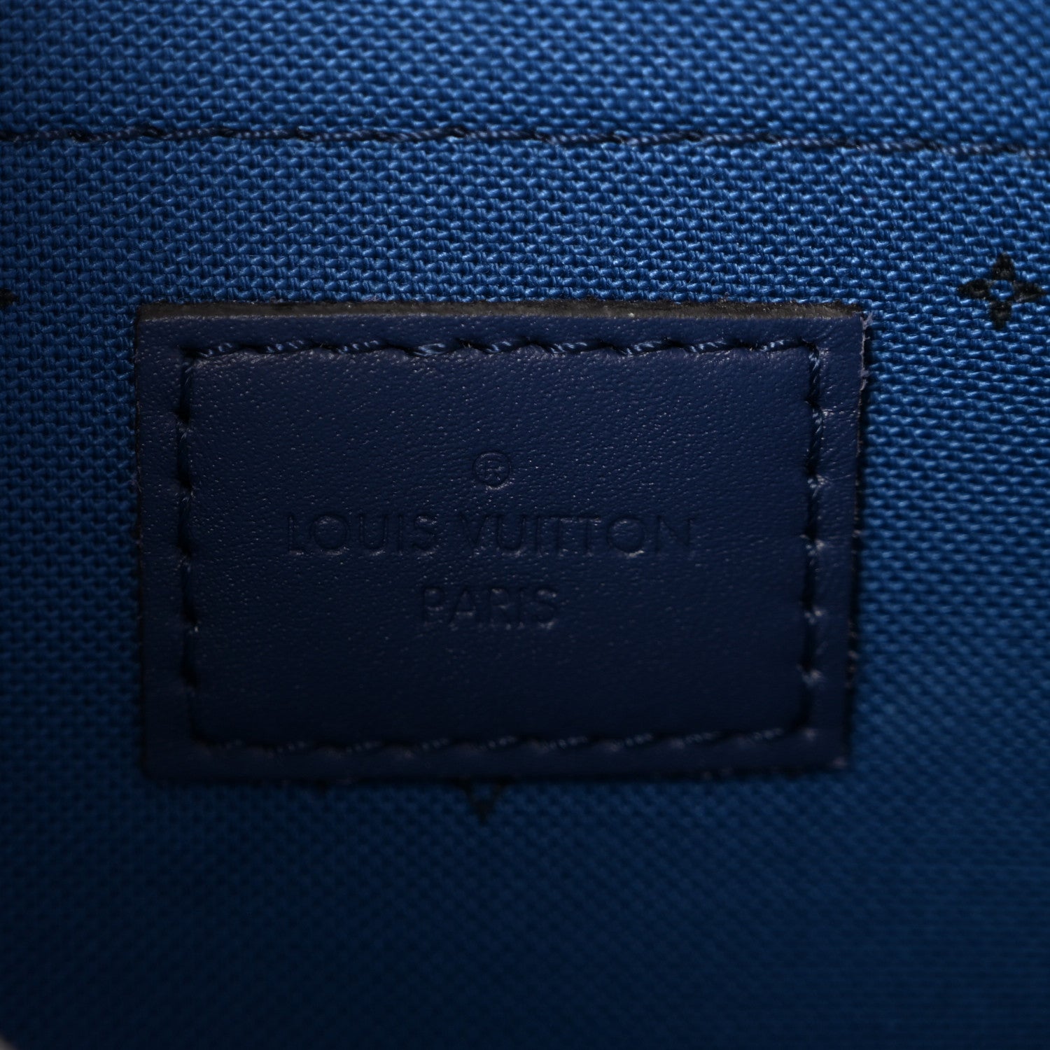 Louis Vuitton Monogram Escale Neverfull MM GM Pochette Blue 6 of 9