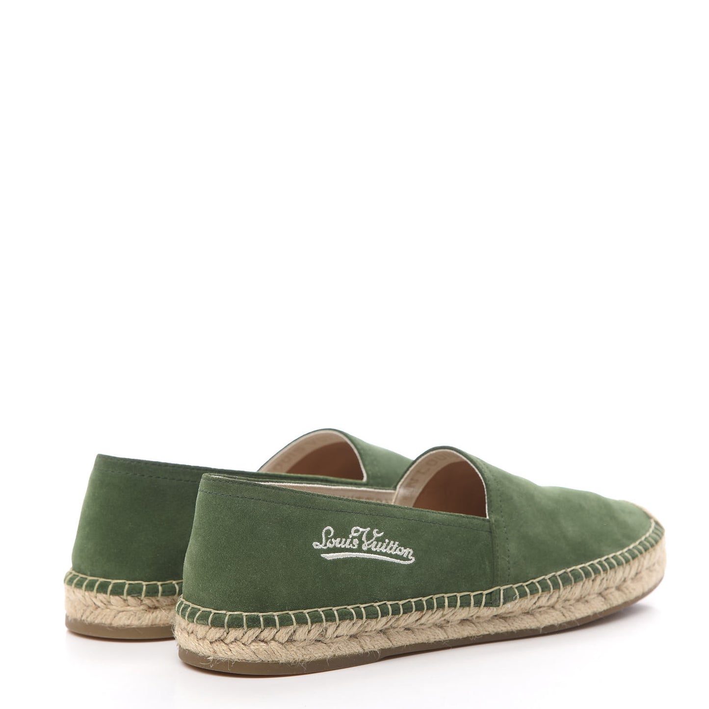 Suede Bidart Espadrilles 8 Green