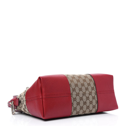 Gucci Monogram Medium Bree Shoulder Bag Red 4 of 20