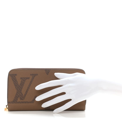 Louis Vuitton Reverse Monogram Giant Zippy Wallet 2 of 6