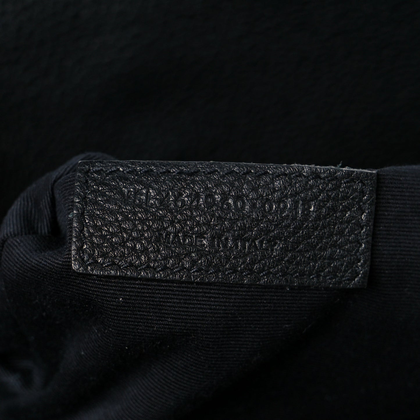 Grained Calfskin Small Supple Sac De Jour Black