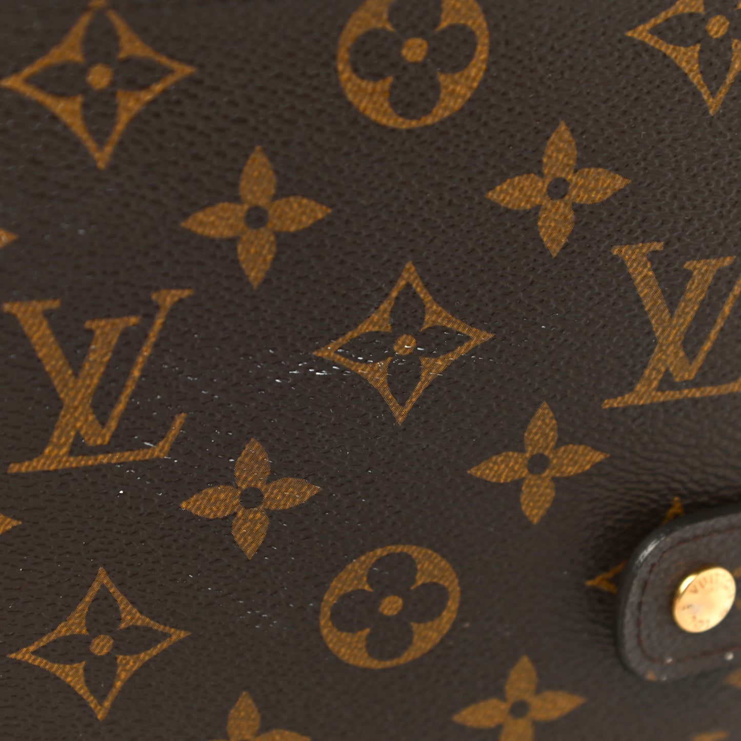 Monogram Medium Ring Agenda Cover