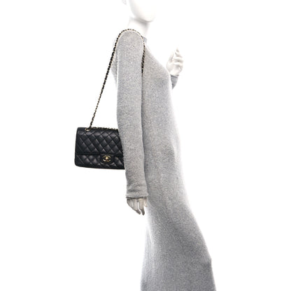 Chanel Caviar Quilted Medium Double Flap Black 2 of 10