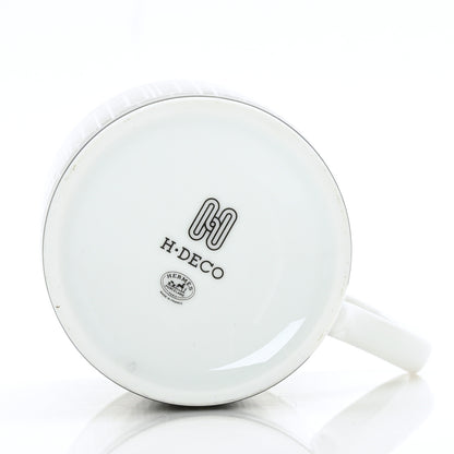 Hermes Porcelain H Deco Mug N°2 Black 3 of 5