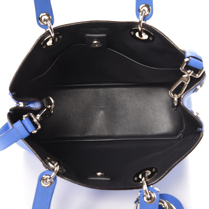Christian Dior Bullcalf Medium Diorissimo Tote Blue 5 of 9