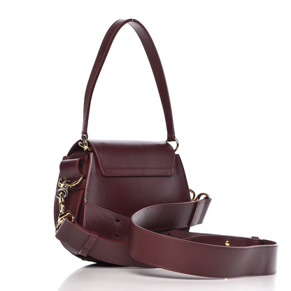 Chloe Calfskin Small Tess Bag Burnt Brown 3 of 12