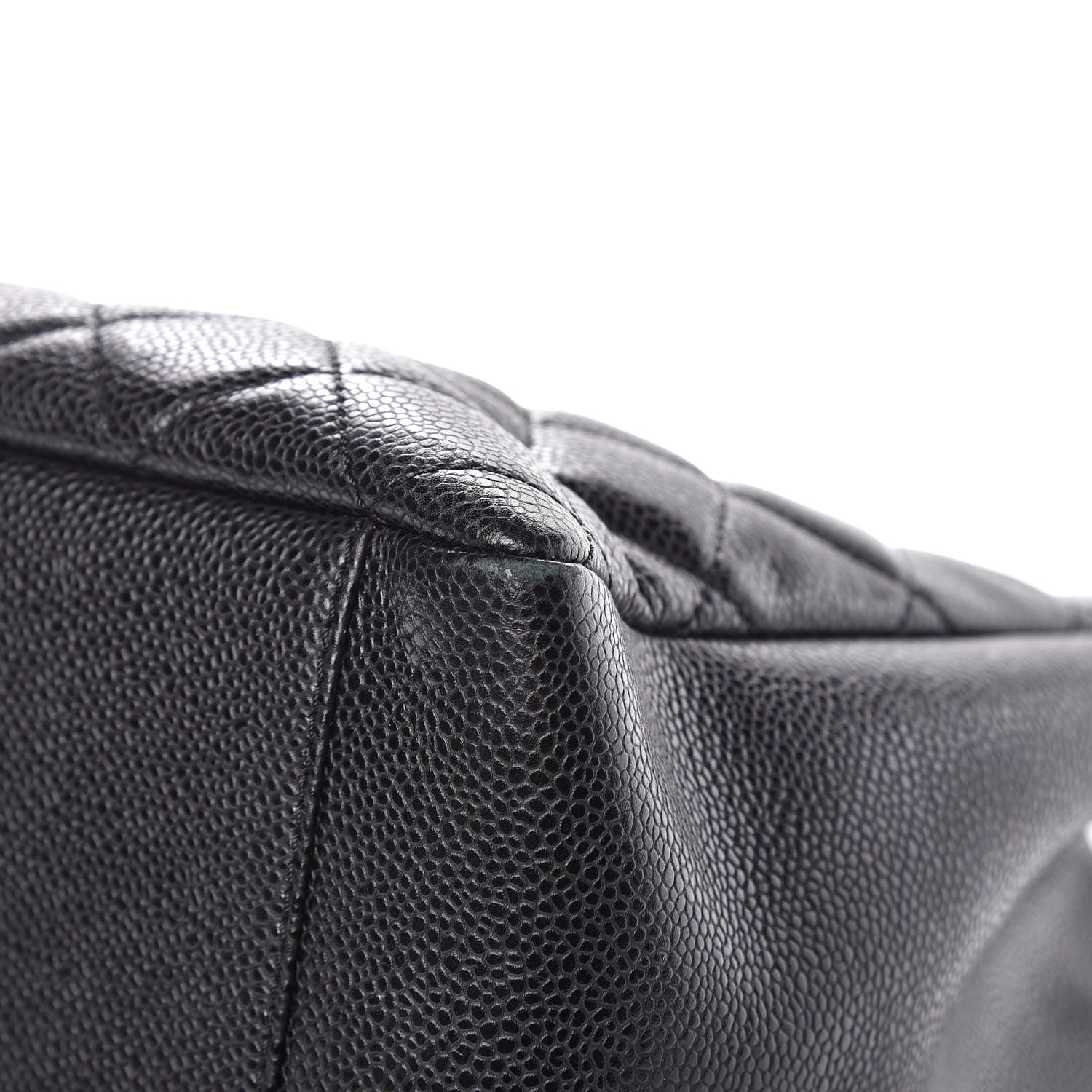 Chanel Caviar Quilted Grand Shopping Tote GST Black 11 of 13
