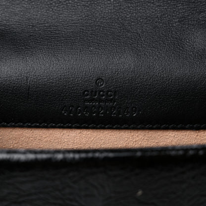 Gucci Velvet GG Monogram Super Mini Dionysus Shoulder Bag Blue Beige Black 6 of 9