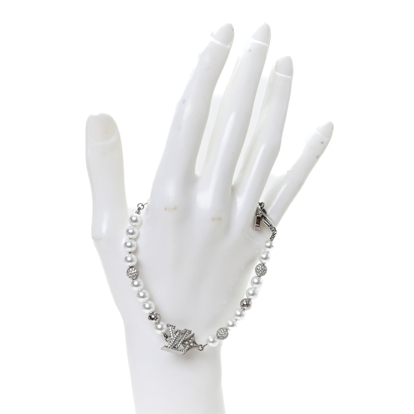 Pearls Fusion Bracelet Silver