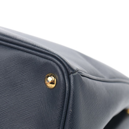 Prada Saffiano Lux Medium Tote Bluette 10 of 15