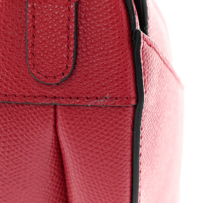 Christian Dior Grained Calfskin Mini Saddle Bag Red 11 of 11