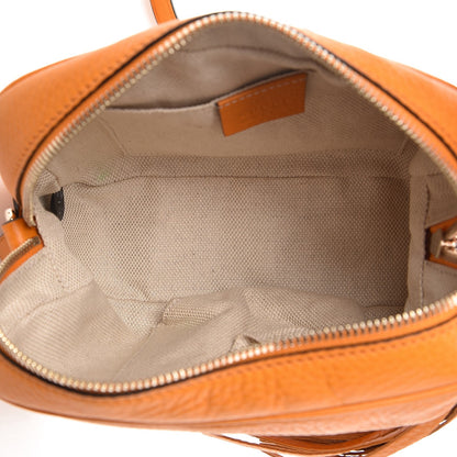 Gucci Pebbled Calfskin Small Soho Disco Bag Curcuma 5 of 10