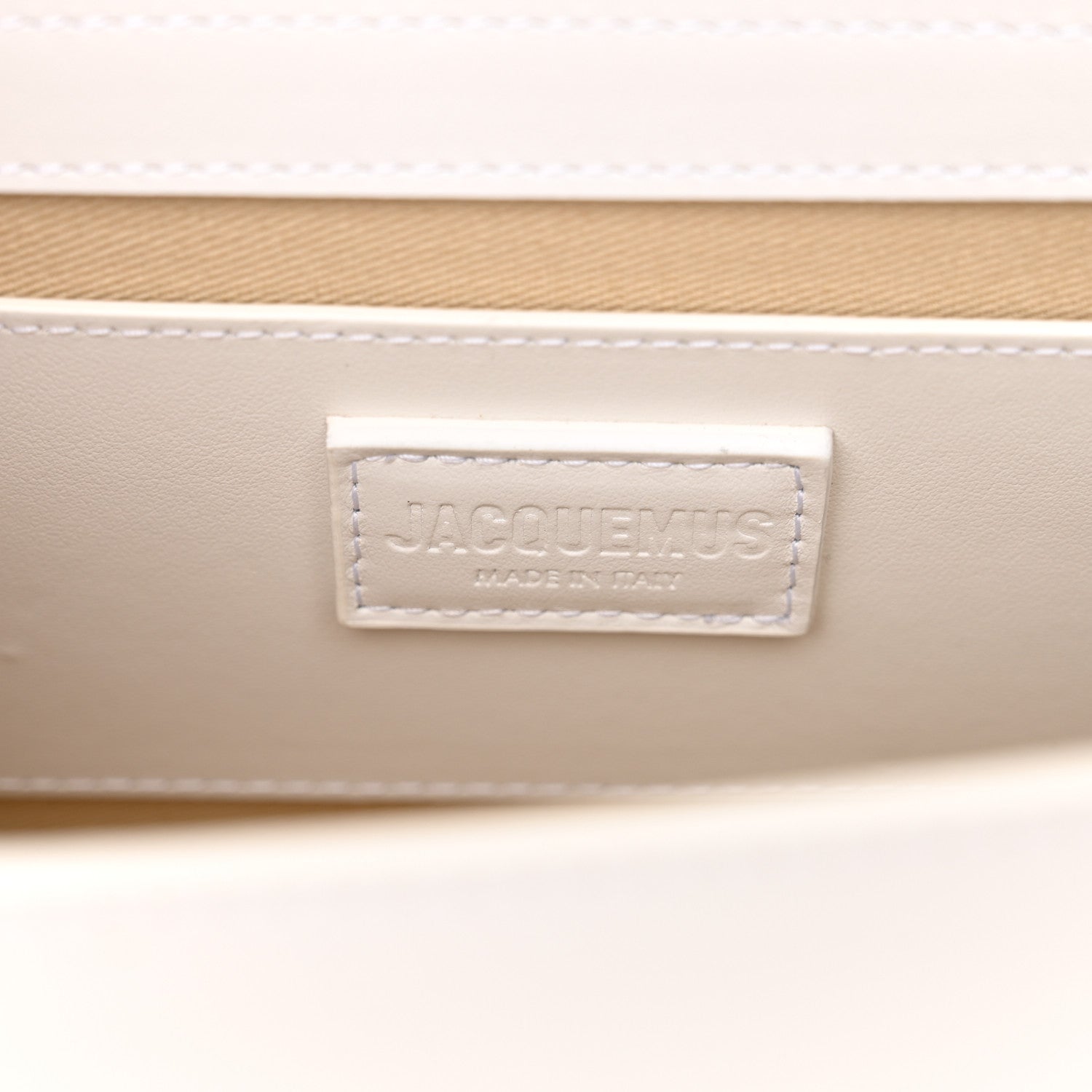 Jacquemus Smooth Calfskin Le Grand Bambino White 6 of 12