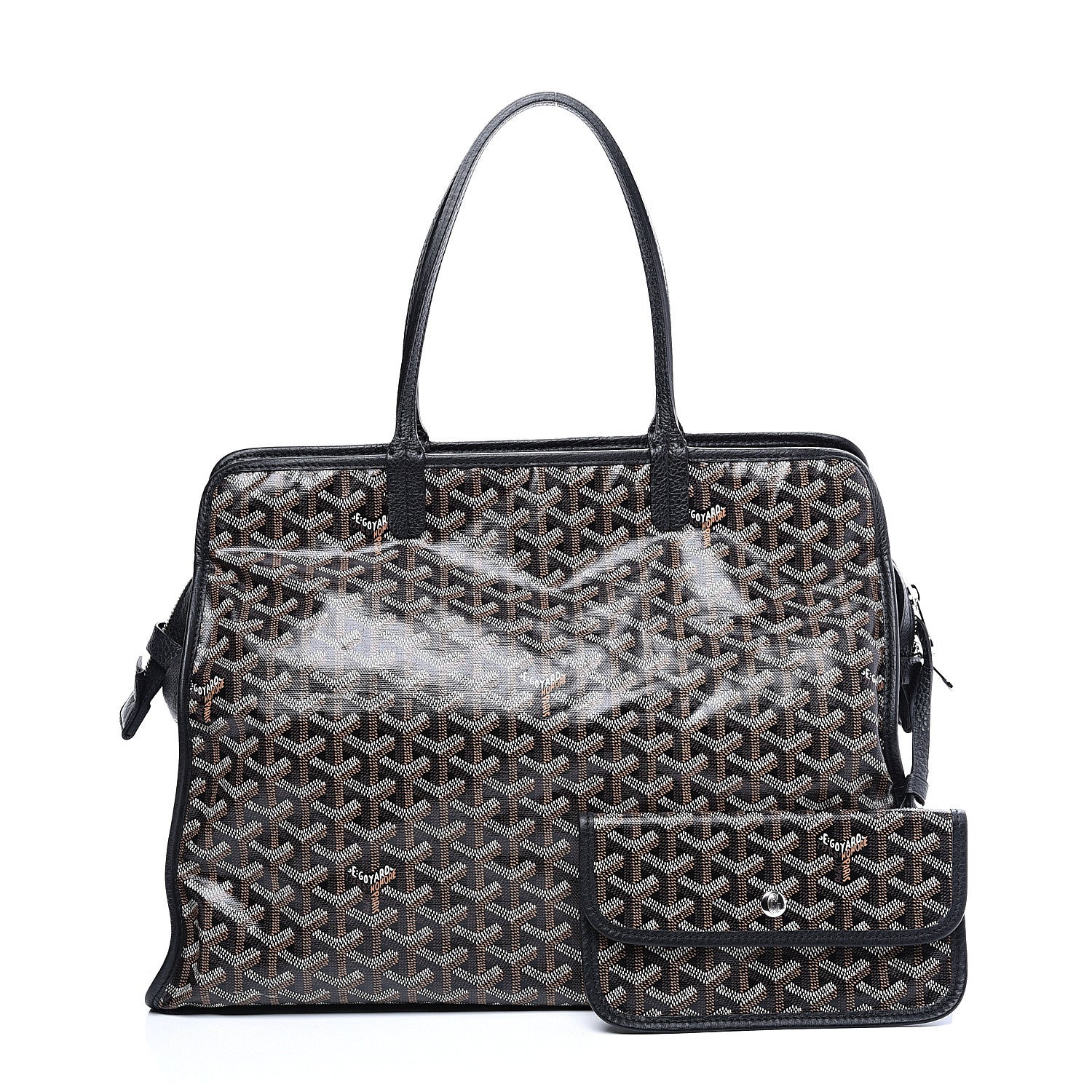 Goyard Goyardine Sac Hardy Pet Carrier PM Black 1 of 13
