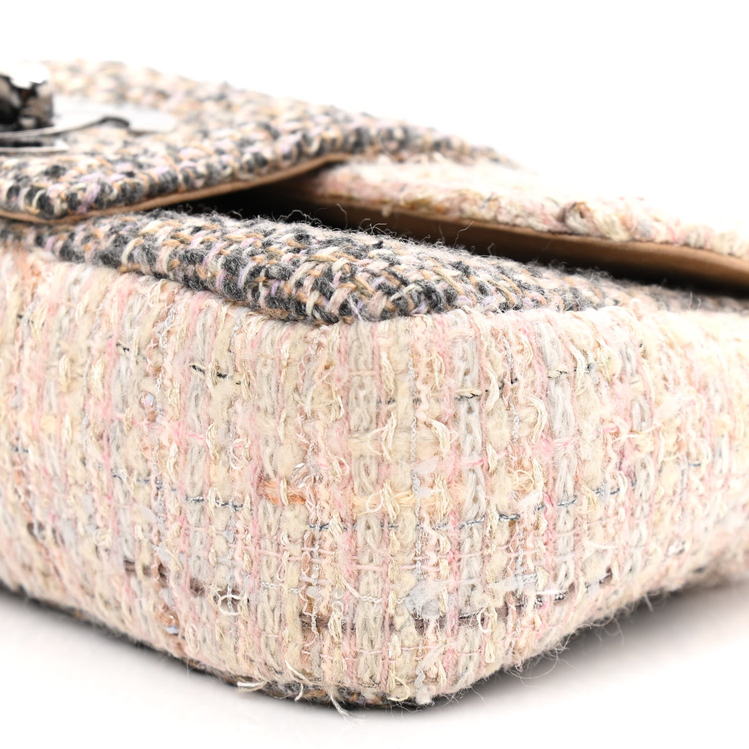 Chanel Tweed Small Fantasy Flap Grey 9 of 10